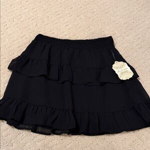 Altar'd State Black Mini Skirt